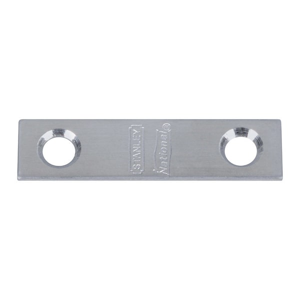 National Hardware National Hardware 1/2 in. W X 2 in. L Satin Stainless Steel Mending Brace N348-359 - main